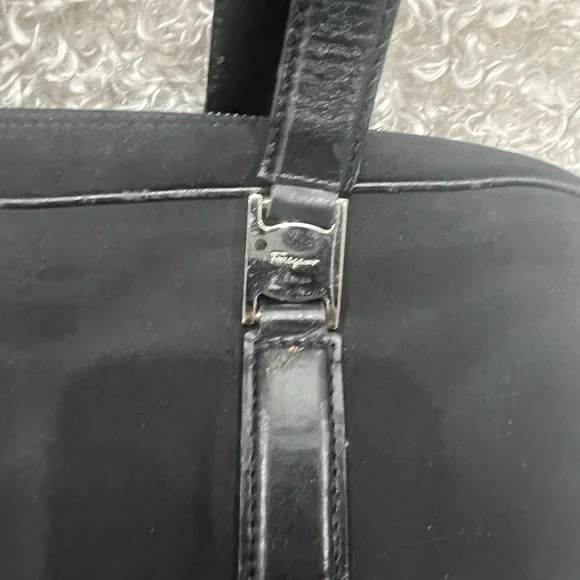 Salvatore Ferragamo Vala Nylon Shoulder Bag